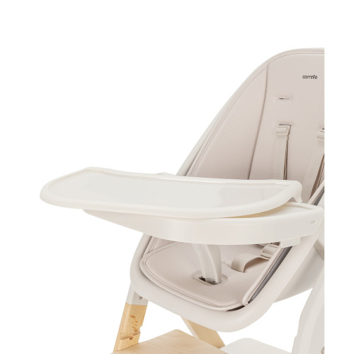 Стільчик для годування 4в1 з шезлонгом Carrello Ergo CRL-16701 Sugar Beige — 16600 Стільчик для годування 4в1 з шезлонгом Carrello Ergo CRL-16701 Sugar Beige — 16600