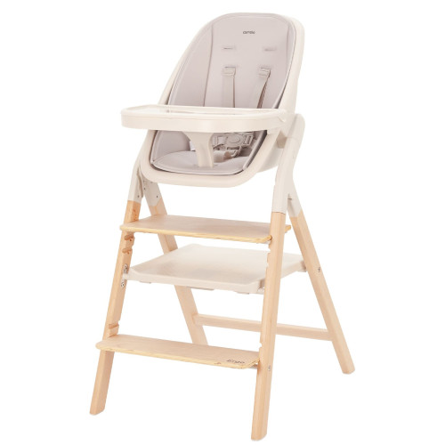 Стільчик для годування 4в1 з шезлонгом Carrello Ergo CRL-16701 Sugar Beige — 16600 Стільчик для годування 4в1 з шезлонгом Carrello Ergo CRL-16701 Sugar Beige — 16600