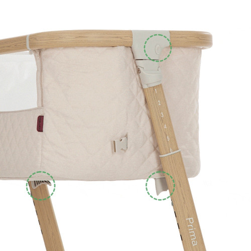 Дитяче ліжечко Carrello Prima CRL-16503 Honey Beige — 22553 Дитяче ліжечко Carrello Prima CRL-16503 Honey Beige — 22553
