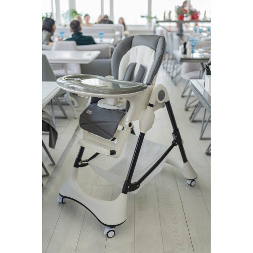 Стільчик для годування Carrello Stella CRL-9503 Palette Grey — 4673 Стільчик для годування Carrello Stella CRL-9503 Palette Grey — 4673