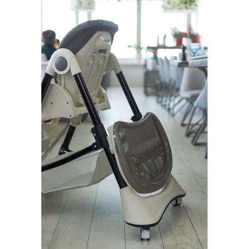 Стільчик для годування Carrello Stella CRL-9503 Palette Grey — 4673 Стільчик для годування Carrello Stella CRL-9503 Palette Grey — 4673