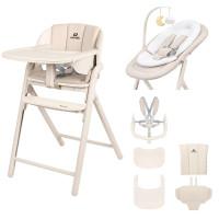 Стільчик для годування 3 в 1 Carrello Tenero CRL-9507 Olympus Beige 