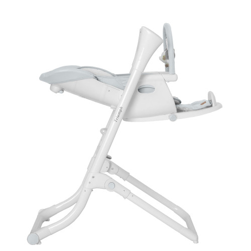 Стільчик для годування з сенсорною панеллю Carrello Triumph CRL-10302 Cloud Grey — 15561