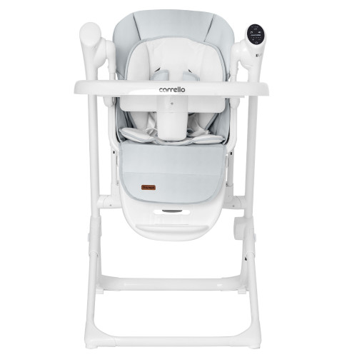 Стільчик для годування з сенсорною панеллю Carrello Triumph CRL-10302 Cloud Grey — 15561