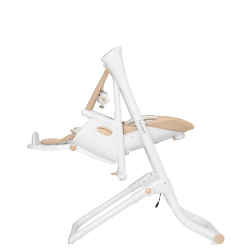 Стільчик для годування з сенсорною панеллю Carrello Triumph CRL-10302 Cocoa Brown — 15560 Стільчик для годування з сенсорною панеллю Carrello Triumph CRL-10302 Cocoa Brown — 15560