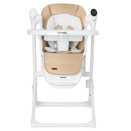 Стільчик для годування з сенсорною панеллю Carrello Triumph CRL-10302 Cocoa Brown — 15560 Стільчик для годування з сенсорною панеллю Carrello Triumph CRL-10302 Cocoa Brown — 15560