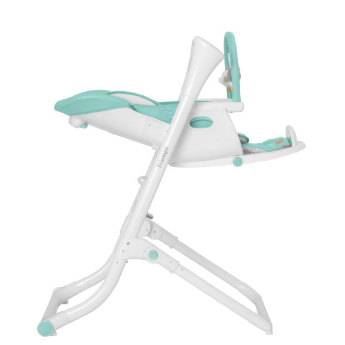 Стільчик для годування з сенсорною панеллю Carrello Triumph CRL-10302 Mint Green — 15558 Стільчик для годування з сенсорною панеллю Carrello Triumph CRL-10302 Mint Green — 15558