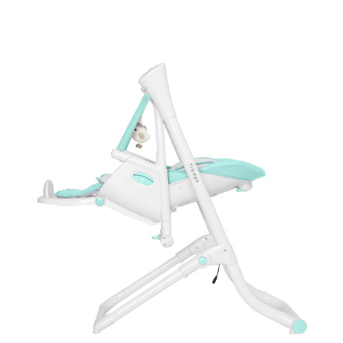 Стільчик для годування з сенсорною панеллю Carrello Triumph CRL-10302 Mint Green — 15558 Стільчик для годування з сенсорною панеллю Carrello Triumph CRL-10302 Mint Green — 15558