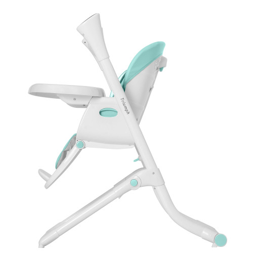 Стільчик для годування з сенсорною панеллю Carrello Triumph CRL-10302 Mint Green — 15558 Стільчик для годування з сенсорною панеллю Carrello Triumph CRL-10302 Mint Green — 15558
