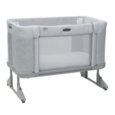 Дитяче ліжечко 3в1 Chicco Next 2 Me Forever сірий (79650.61)
