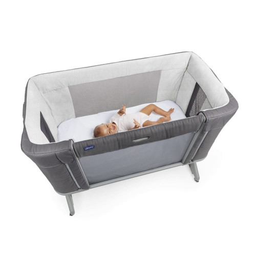 Дитяче ліжечко 3в1 Chicco Next 2 Me Forever сірий (79650.61) — 4161 Дитяче ліжечко 3в1 Chicco Next 2 Me Forever сірий (79650.61) — 4161