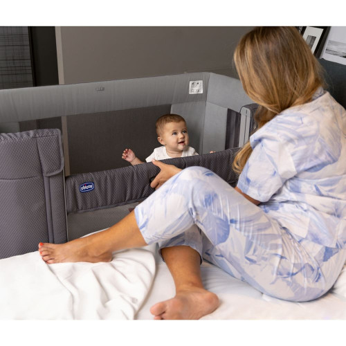 Дитяче ліжечко 3в1 Chicco Next 2 Me Forever сірий (79650.61) — 4161 Дитяче ліжечко 3в1 Chicco Next 2 Me Forever сірий (79650.61) — 4161