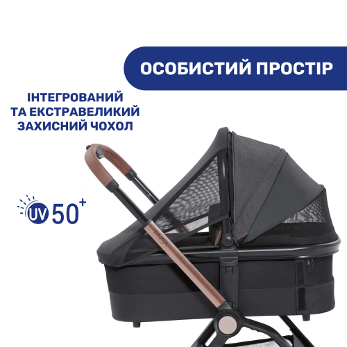 Коляска 2в1 Chicco Mysa темно-серый (87026.45.01) — 3882