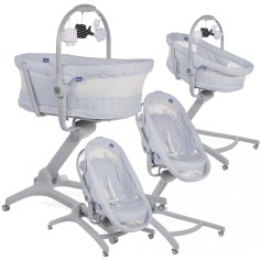 Крісло-гойдалка 4в1 Chicco Baby Hug AIR світло-сірий (79193.85.00)