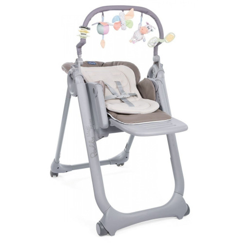 Стульчик для кормления Chicco Polly Magic Relax New бежевый (79502.85)