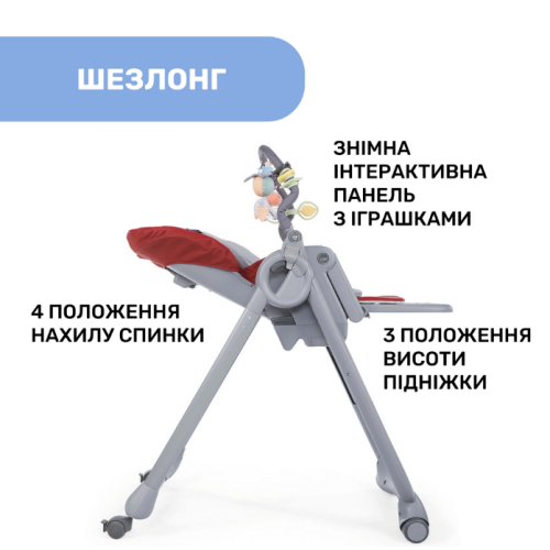 Стульчик для кормления Chicco Polly Magic RELAX, кол. 64 — 4094 Стульчик для кормления Chicco Polly Magic RELAX, кол. 64 — 4094