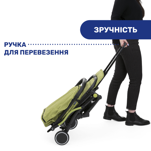 Коляска прогулянкова Chicco Trolley Me зелений (79865.55) — 3886 Коляска прогулянкова Chicco Trolley Me зелений (79865.55) — 3886