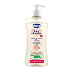 Шампунь-гель мицеллярный Chicco Baby Moments без слез для чувствительной кожи 500 мл (10241.00)