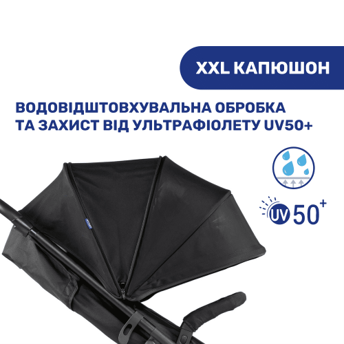 Прогулочная коляска Chicco Multiride Black (79628.51) — 3322