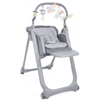 Стульчик для кормления Chicco Polly Magic Relax New темно-серый (79502.21)