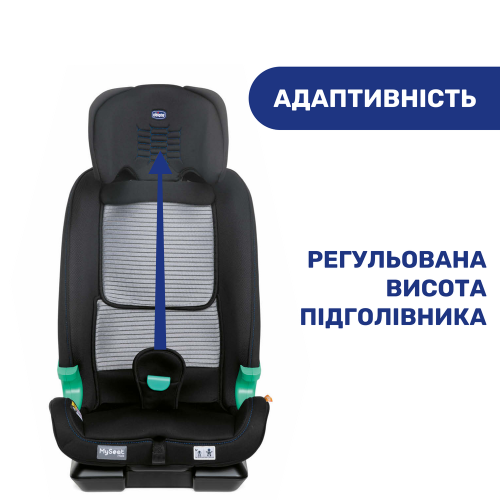 Автокрісло Chicco MySeat i-Size Air сірий (79873.21) — 3881