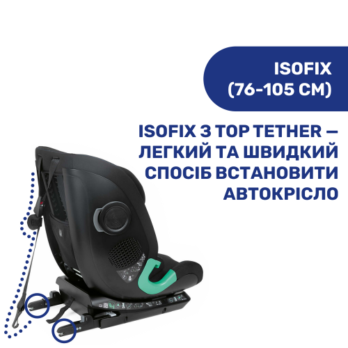 Автокрісло Chicco MySeat i-Size Air сірий (79873.21) — 3881