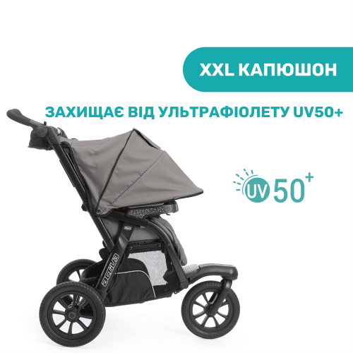 Коляска 3в1 Chicco Trio Activ3 Top чорна (79270.51) — 4159 Коляска 3в1 Chicco Trio Activ3 Top чорна (79270.51) — 4159