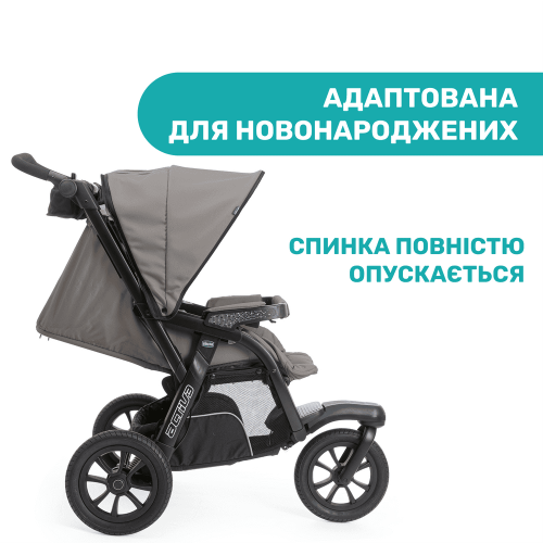 Коляска 3в1 Chicco Trio Activ3 Top чорна (79270.51) — 4159 Коляска 3в1 Chicco Trio Activ3 Top чорна (79270.51) — 4159