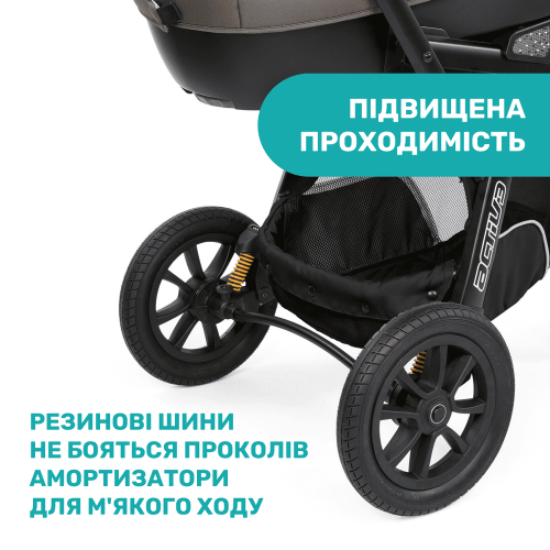 Коляска 3в1 Chicco Trio Activ3 Top чорна (79270.51) — 4159 Коляска 3в1 Chicco Trio Activ3 Top чорна (79270.51) — 4159