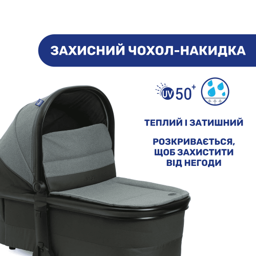 Коляска 2в1 Chicco Mysa зеленый (87026.30.01) — 4091