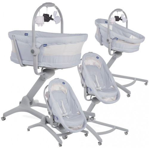 Кресло-качалка 4в1 Chicco Baby Hug AIR белый (79193.30.00) — 3231