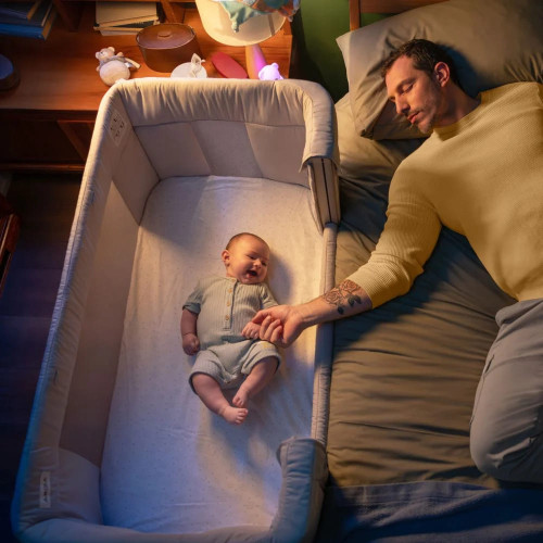 Дитяче ліжечко 3в1 Chicco Next 2 Me Forever темно-бежеве (79650.10) — 13732 Дитяче ліжечко 3в1 Chicco Next 2 Me Forever темно-бежеве (79650.10) — 13732