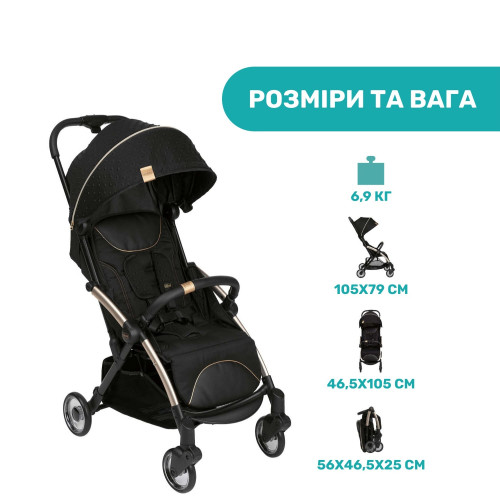 Коляска прогулянкова Chicco Goody Plus City Map Re-Lux (79877.57) — 4087