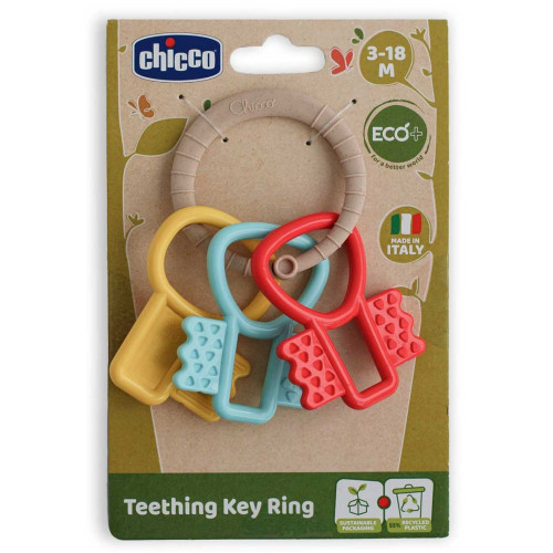 Брязкальце-прорізувач Chicco Ключики Eco+ (63216.30) — 13697