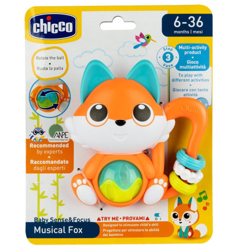 Іграшка-брязкальце Chicco Лисичка (11589.00) — 13693