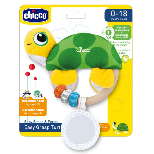 Мягкая игрушка-погремушка Chicco Черепашка  (11560.00) — 13696