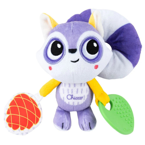 М'яка іграшка-брязкальце Chicco Єнот на коляску (11563.00)