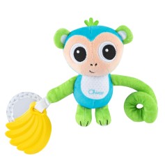Мягкая игрушка-погремушка Chicco Обезьянка на коляску (5906142)