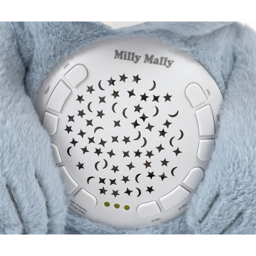 М'яка іграшка-нічник Milly Mally Ведмедик Міллі з проектором, синій (5912476) — 20288