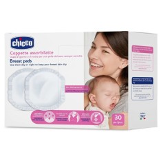 Лактаційні вкладиші Chicco антибактеріальні, 30 шт (61779.00)