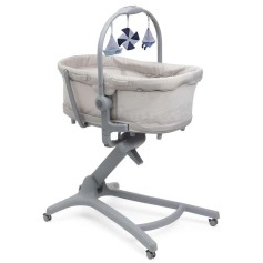 Ліжечко-стільчик 5 в 1 Chicco Baby Hug Pro бежевий (87076.96)