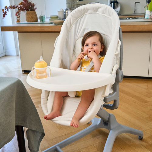 Кроватка-стульчик 5 в 1 Chicco Baby Hug Pro бежевый (87076.96) — 20848