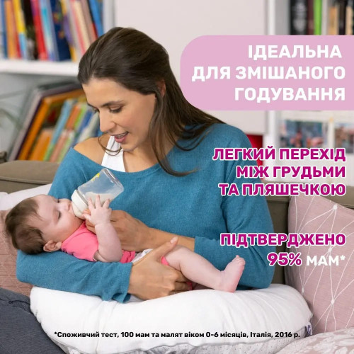 Пляшечка для годування Chicco Natural Feeling 6м +, 330 мл (81335.20) — 9960 Пляшечка для годування Chicco Natural Feeling 6м +, 330 мл (81335.20) — 9960