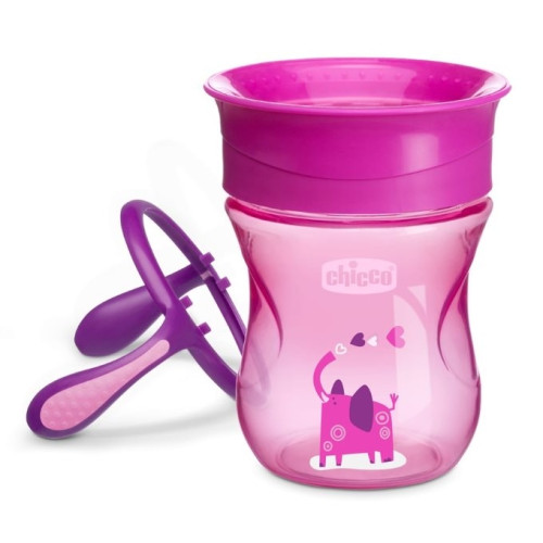 Чашка непроливайка Chicco Perfect Cup, 200 мл, 12 м+, фіолетовий — 12622
