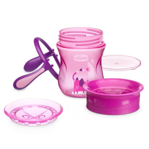 Чашка непроливайка Chicco Perfect Cup, 200 мл, 12 м+, фіолетовий — 12622