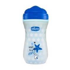 Термокружка Chicco 14м+, синий, 200 мл.