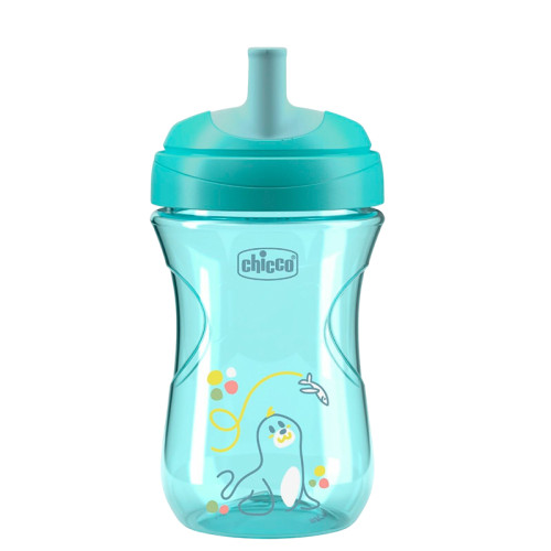 Поїльник-непроливайка з носиком трубочкою Chicco Advanced Cup, 266мл, 12м+ бірюзовий (06941.25) — 22359 Поїльник-непроливайка з носиком трубочкою Chicco Advanced Cup, 266мл, 12м+ бірюзовий (06941.25) — 22359