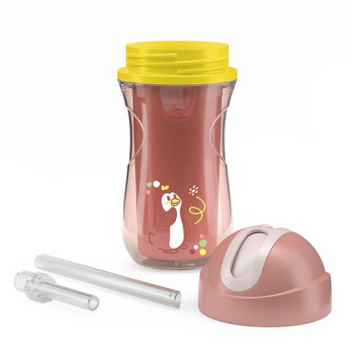 Поїльник з трубочкою Chicco Sport Cup 266 мл, червоний 14м+ (06991.15) — 22328 Поїльник з трубочкою Chicco Sport Cup 266 мл, червоний 14м+ (06991.15) — 22328