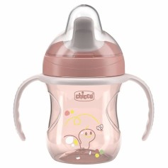 Поїльник непроливайка з твердим носиком Chicco Transition Cup, 200 мл, 6м+ рожевий (06921.15)