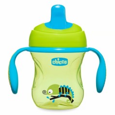 Поїльник непроливайка Chicco Training Cup, 200мл, 6м+, Зелений (06921.20.04)